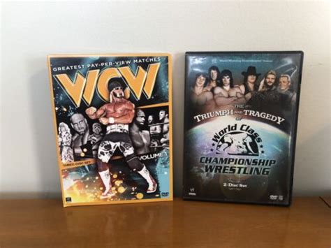 Wwe Wcw Greatest Pay Per View Box Set Wccw The Triumph And Tragedy Wccw