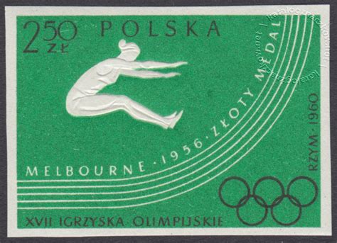 Xvii Igrzyska Olimpijskie W Rzymie Znaczek Nr A Katalog Polskich