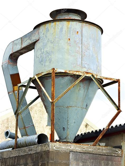 Old Derelict Rusty Industrial Silo Stock Photo Speedo