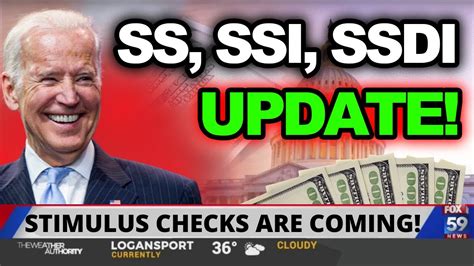 BIG NEWS States Sending Out 1 400 Stimulus Check SS SSI SSDI