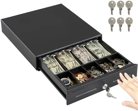 Amazon STEELMASTER 1046 Compact Steel Cash Drawer With Disc