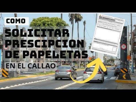 Todo lo que necesitas saber sobre las multas de tránsito en el Callao