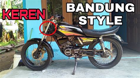 Rx King Bandung Style Modif Simple Youtube