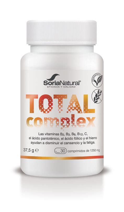 TOTAL complex multivitamínico - comprimidos Soria Natural | Soria Natural