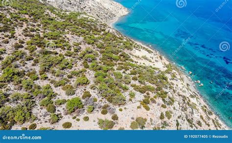 Luftaufnahmen Von Gavdos Insel Kreta Griechenland Stockbild Bild Von