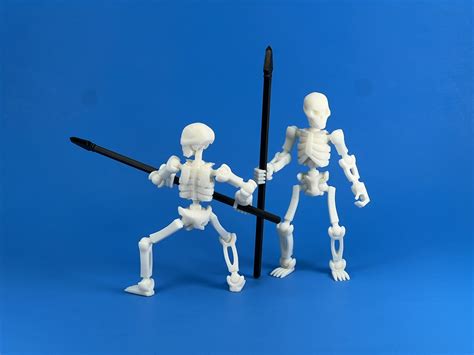 Poseable Skeleton Army By Soozafone Download Free Stl Model