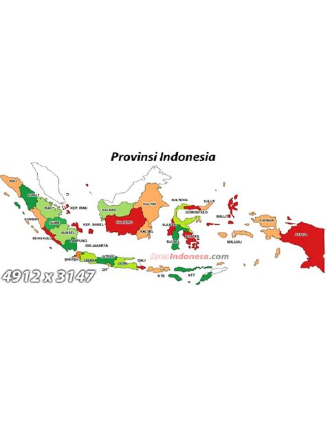 Peta Provinsi Indonesia | PDF