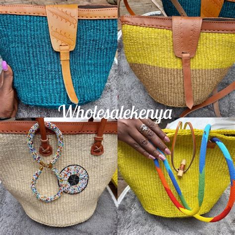 African Sisal Handbags Etsy