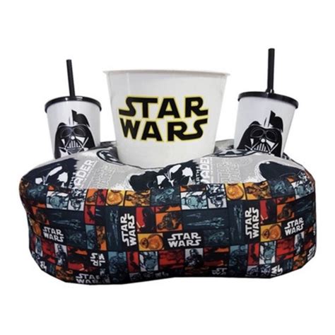 Kit Almofada Porta Pipoca Balde 2 Copos Star Wars Shopee Brasil