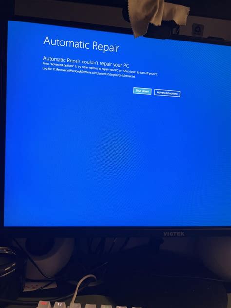 Automatic Repair Could Not Fix Pc Please Help Saturday Night My