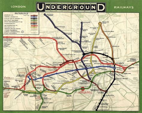 Sublime design: the London Underground map