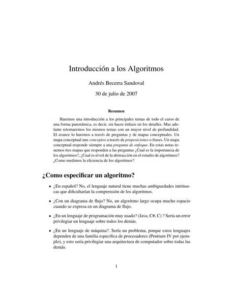 PDF Introducción a los Algoritmos upcAnalisisAlgoritmos PDF