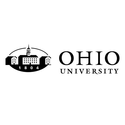 Ohio University Logo Black and White – Brands Logos