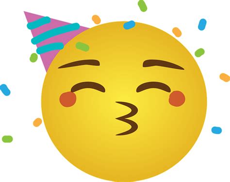 Celebración Emoji Parte De Gráficos Vectoriales Gratis En Pixabay