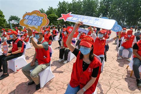 武汉以我为荣·黄陂区文明实践日暨文明旅游“公益一小时”活动启动景区全域黄陂区