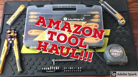 Amazon Tool Haul Mulwark Youtube