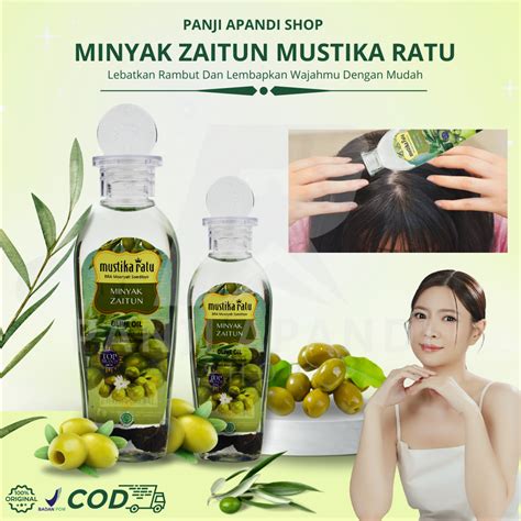 Jual Mustika Ratu Minyak Zaitun 75ml 175ml Olive Oil Alami Untuk