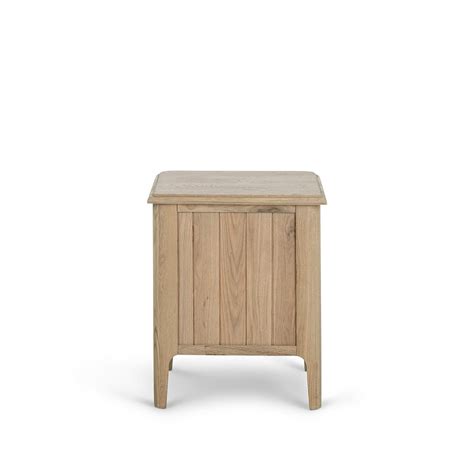 Newton Solid Oak Bedside Table Oak Furnitureland