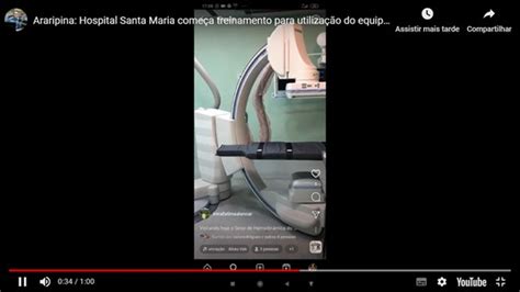 Araripina Hospital Santa Maria Come A Treinamento Para Utiliza O Do