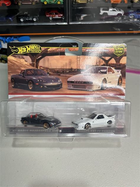 Hot Wheels Car Culture Pack Mazda Mazdaspeed Miata Rx Fc