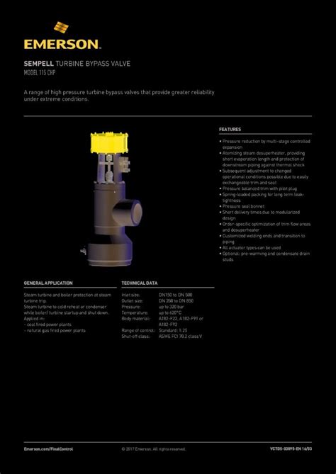 PDF SEMPELL TURBINE BYPASS VALVE MODEL 115 PDF File Natural Gas