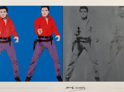 Andy Warhol’s Elvis Presley - For Sale on Artsy