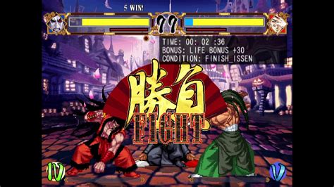 Samurai Shodown Vi Ps Rasetsumaru Survival Playthrough