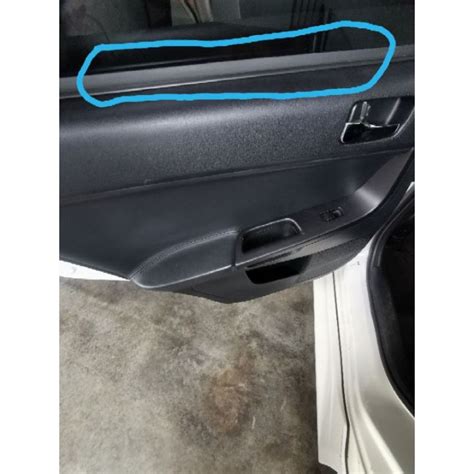 Inner Window Mirror Lining Moulding Rubber Mitsubishi1 Lancer Evo X