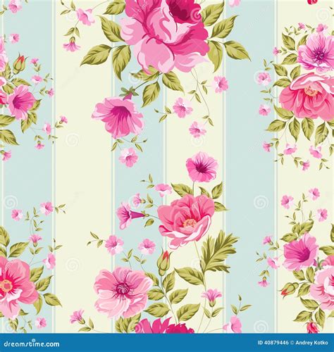 Rosas Papel Pintado Floral Ilustraci N Del Vector Ilustraci N De