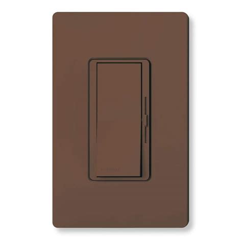 Lutron Diva Watt Single Pole Magnetic Low Voltage Dimmer Brown