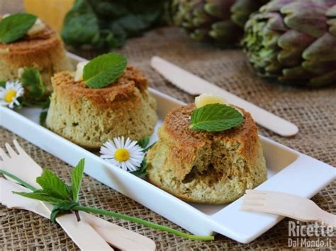 Sformatini Di Carciofi Al Forno RicetteDalMondo It