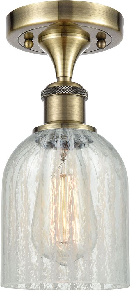 Innovations C Ab G Ballston Caledonia Antique Brass Led Flush