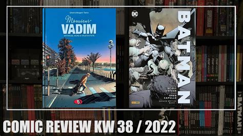 Comic Review KW 38 2022 Monsieur Vadim 1 Batman Von Scott Snyder Und