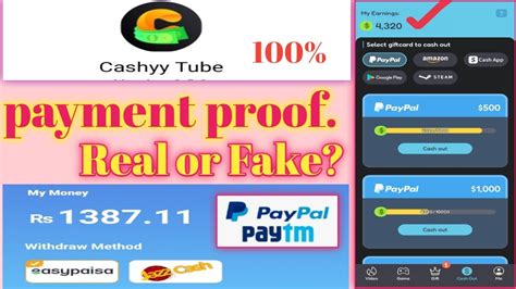 Cashyy Tube App Payment Proof Cashyy Tube App Real Or Fake Watch Video