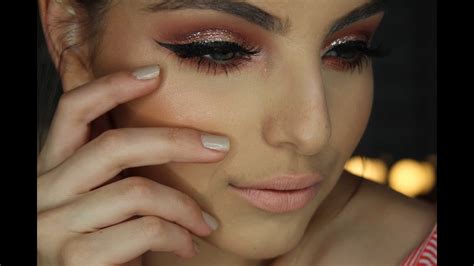 Glamorous Red Smokey Eye Tutorial Youtube