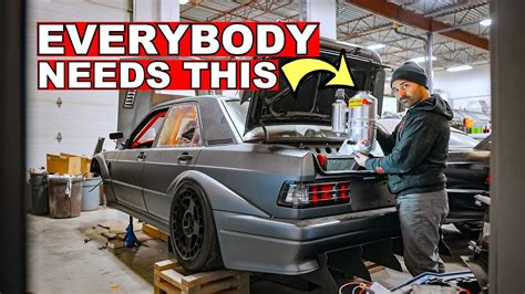 My 1500hp Mercedes 190E EVO II Gets A Dry Sump System Here S Why You