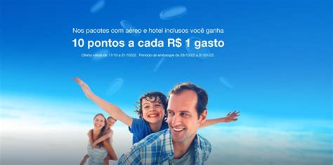 Ganhe 10 Pontos TudoAzul Por Real Gasto Na Compra De Pacotes De Viagem