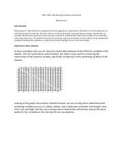 Homework 2 Report Pdf ISyE 7406 Data Mining Statistical Learning