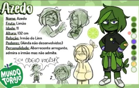 Curiosidades Do Azedo In 2024 Linn Character Design Inspiration Fan Art