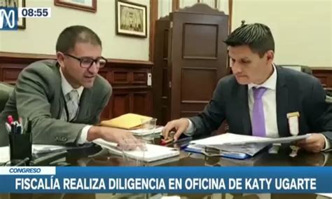 Katy Ugarte Fiscalía Realiza Diligencias En Congreso Por Caso Recorte