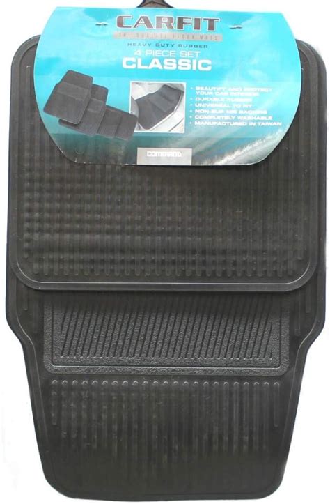 Motor Trend FlexTough Floor Mats For Cars Deep Dish All Weather Mats