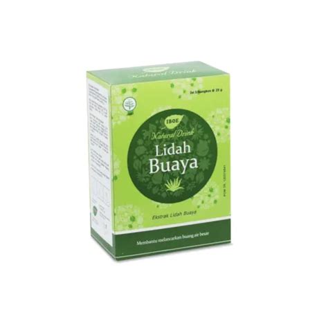 Iboe Natural Drink Lidah Buaya Sachet Kegunaan Efek Samping Dosis