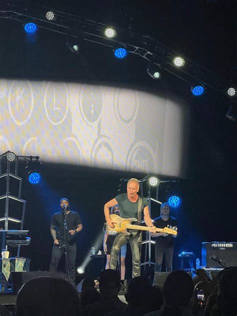 Sting Concert & Tour Photos