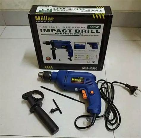 MOLLAR ID500 Mesin Bor Tembok Beton Impact Drill 500 Watt Mesin Bor