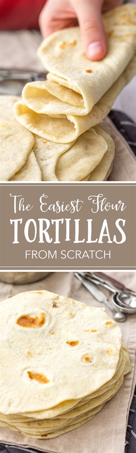 Easy Flour Tortillas From Scratch Nourish And Fete