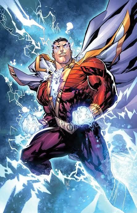 Shazam Black Adam Captain Atom Vs Hyperion Gladiator Blue Marvel