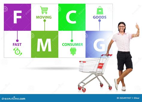 FMCG Concept Fast Moving Consumer Goods Stock Image Image Of