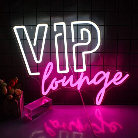 Wanxing Vip Lounge Neon Tabelalar Duvar Dekoru I In Vip Led Neon I K