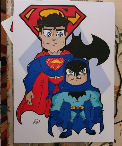 10 Pieces Of Batman/Superman Fan Art That Show They're The World's Finest