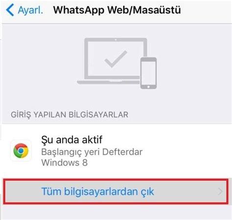 Whatsapp Web A K Oturumlar Nas L Kapat L R Teknoloj Dolabi